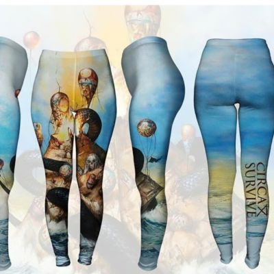 Circa Survive Limited Edition Descensus Leggings - Size Large